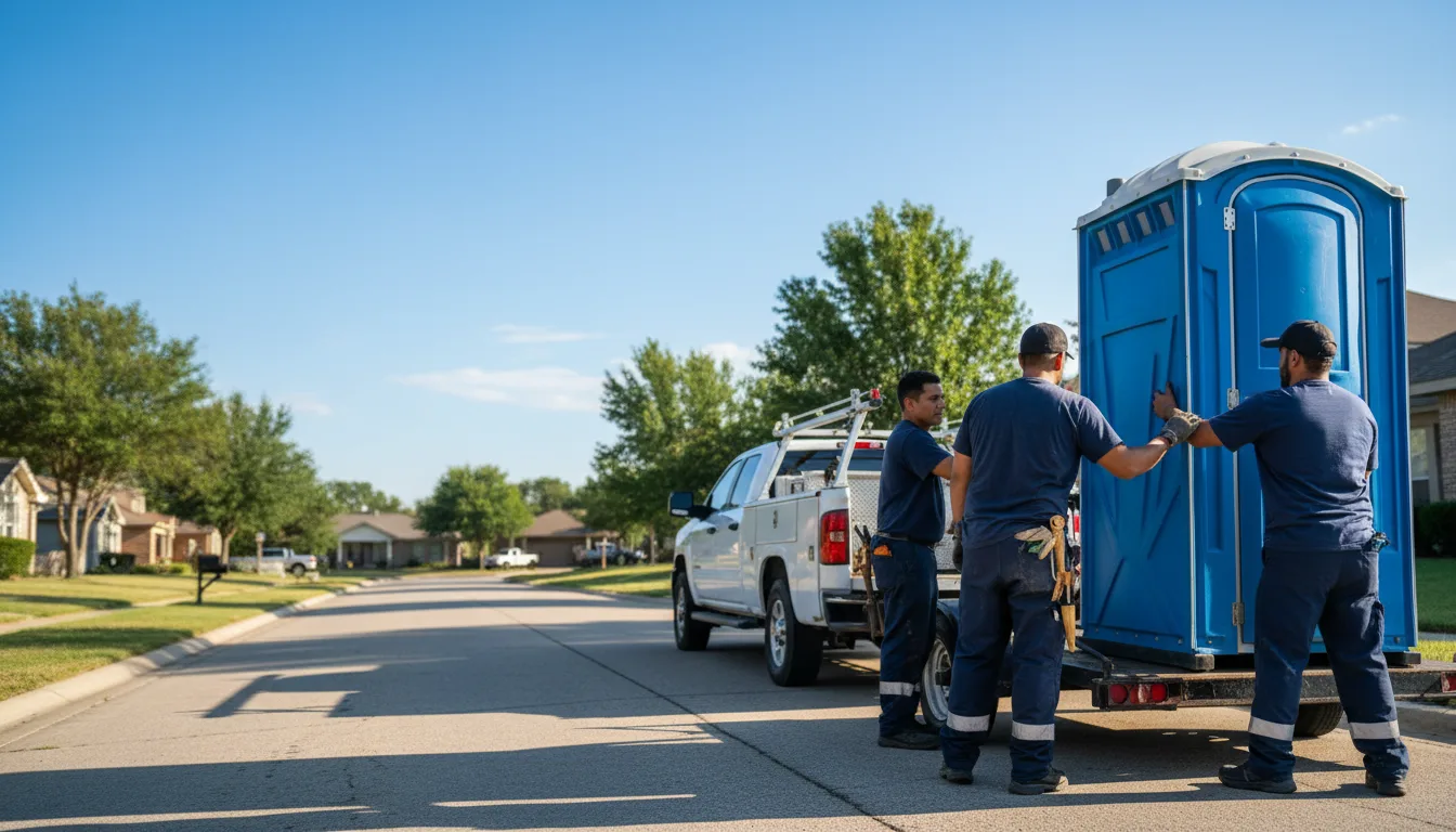 Portable Toilet Rental in Bixby, OK near me